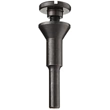 Weiler Tiger Mounting Mandrel For 1"-3" Type 1 Wheel, 1/4" Stem, 3/8" Arbor