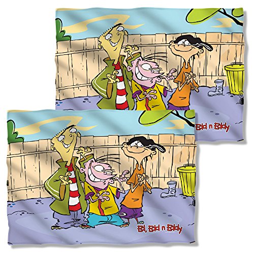 Ed Edd n Eddy Funny CN Cartoon Network TV Series The Eds Front/Back Pillow Case