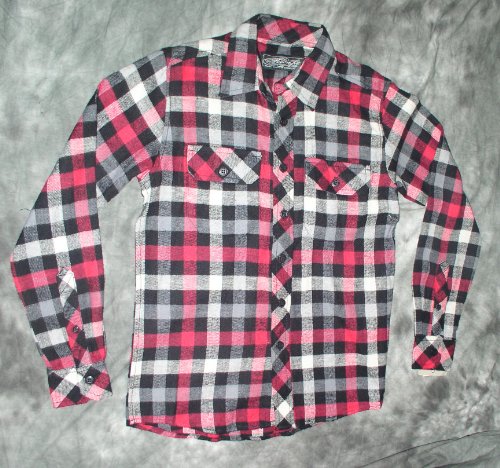 Retrofit Boys Flannel Shirt, Boys Sizes 8-20, BRT RED