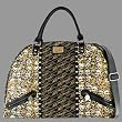 ED HARDY ORIGINAL QUIANA CARRY ON BAG BLACK