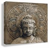 Giclee of Buddha Painting STRENGTH 24x24inch