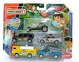 Nick Jr. Go Diego Go! Matchbox Nickelodeon 5 Pack Die Cast Cars