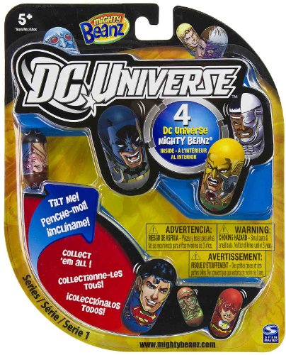  DC Universe: Mighty Beanz Mighty 4 Beanz Pack