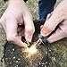 SharpSurvival Paracord Survival Gear with Fire Starter, Whistle and Compass, Camo