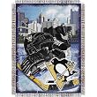 Pittsburgh Penguins NHL Woven Tapestry Throw Blanket (48x60")"