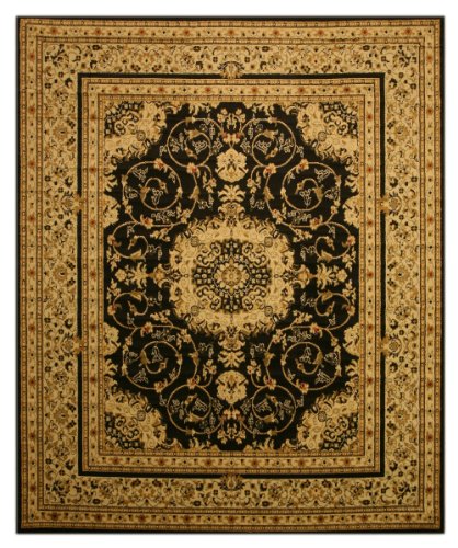 EORC Black Esfahan Rug