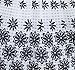 Sunny Fashion Girls' Dress Black White Flower Elegant Princess Summer