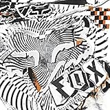 Fox Racing New Waves Single Stickers Motoross Motorcycle Graphic Kit Accessories - Black