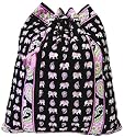 Vera Bradley Pink Elephants Backsack