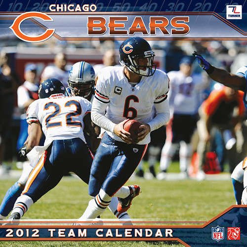 Chicago Bears 2012 Mini Wall Calendar