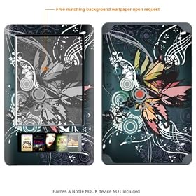 Protective Decal Skin skins Sticker for Barnes & Noble Nook E-Book Reader Nook-8