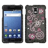 Delight With Full Rhinestones Hard Protector Case Cover For Samsung Infuse  ....