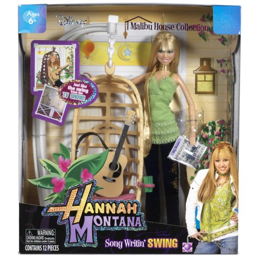 Hannah Montana House Song Writing Swing Set with Hannah Doll Toys Games
