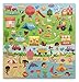 Sticker Farm Happy Day Series Reusable Puffy Sticker Book for Collecting and Trading, Boys and Girls Large Starter Activity Album with 75+ Puffy Stickers