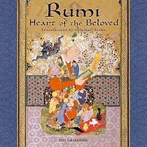 Rumi, Heart of the Beloved 2010 Wall Calendar