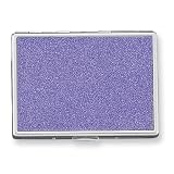 Purple Glitter Business Card Case