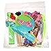 Syleia Pack of 20 Bright and Pastel Hair Ties Ponytail Holders Elastic Ribbon Band Crease Free Hand Knotted Fold Over Ouchless Strong Hold