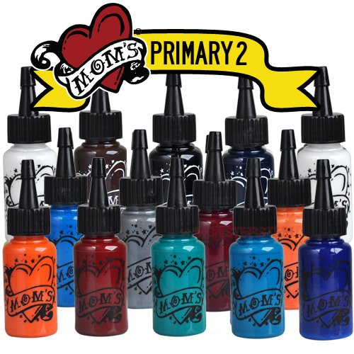 14 Millennium Moms PRIMARY 2 Tattoo Ink 1/2oz SET Mom's