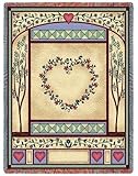 Love Quilt Throw - 70 x 53 Blanket/Throw