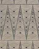 Art Deco Printed Lama- Black on White 20x30 Inch Sheet