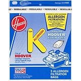 Hoover Type K Allergen Filtration Vacuum Cleaner Bags, Package of 3