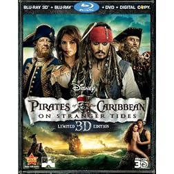 Pirates of the Caribbean: On Stranger Tides (Five-Disc Combo: Blu-ray 3D / Blu-ray / DVD / Digital Copy)