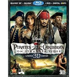 Pirates of the Caribbean: On Stranger Tides (Five-Disc Combo: Blu-ray 3D / Blu-ray / DVD / Digital Copy)