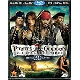 Pirates of the Caribbean: On Stranger Tides (Five-Disc Combo: Blu-ray 3D / Blu-ray / DVD / Digital Copy) ~ Johnny Depp