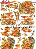 Produkt-Bild: 3D Bogen * Maus Pilz Pilze im Wald * Etappenbogen 8215293