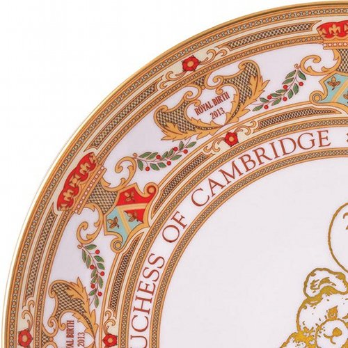 Caverswall Royal Baby 'Prince George of Cambridge' Plate