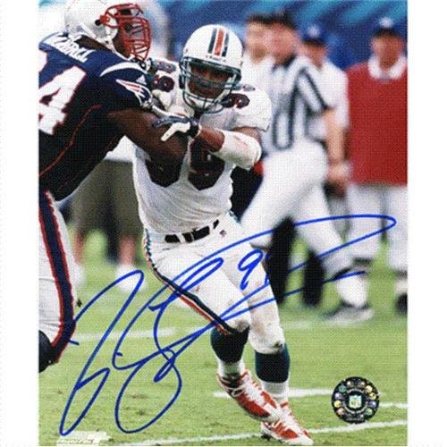 Jason Taylor Autographed Miami Dolphins (vs Patriots) 8x10 Photo