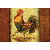 Magic Slice Non-Slip Flexible Cutting Board, Party Size 7.5 x 11, Wake Up Call by Wendy Wegner