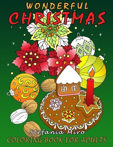 Wonderful Christmas Coloring Book for Adults