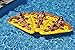 Babrit Pool Swimming Float Water Float Yellow Inflatable Floating Slice of Pizza Pool Raft