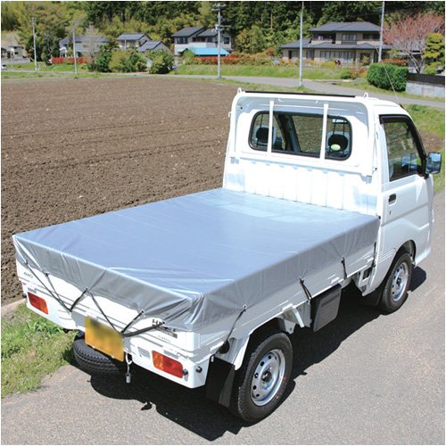 アイリスオーヤマ 軽トラックシート BT25-1821 シルバー