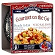 St. Dalfour Gourmet On The Go, Ready to Eat  Wild Alaskan Salmon, 6.2-Ounce Tins (Pack of 6)