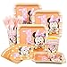 Minnie Mouse Baby 1st Birthday Party Supplies Set Plates Napkins Cups Kit for 16