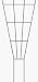 Panacea Products 36-Inch Fan Pot Trellis, Green