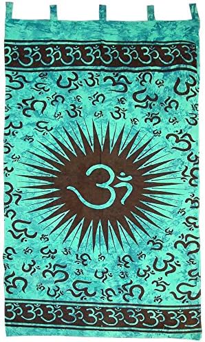 45"X82" Om Tab Top Curtain - Assorted Colors