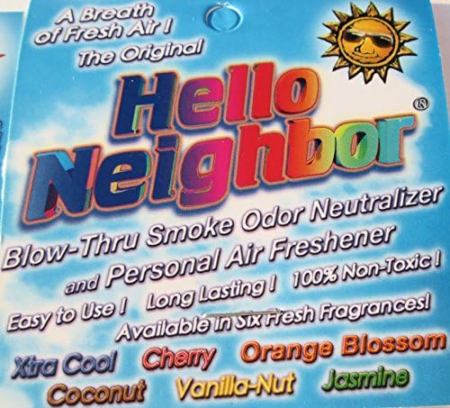 Hello Neighbor Blow Through Air Freshener 2 Pack