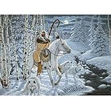 Royal Brush Paint by Number Kit, 15.375-Inch by 11.25-Inch, Whispering Winds