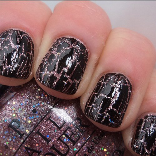 OPI Black Shatter and Teenage Dream Nail Polish from Katy Perry