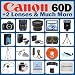 Canon EOS 60D 21.1 MP CMOS Digital SLR Camera with 3-inch LCD with Canon EF-S 28-135 f/3.5-5.6 IS & Wide Angle Lens W/16GB SDHS Memory + 1 Extra Battery + Charger + 3 Piece Filter Kit + Flash + Full Size Tripod + Case + Remote Switch + Much More