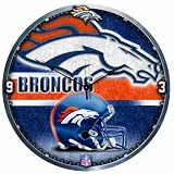NFL Denver Broncos 18-Inch High Definition Clock