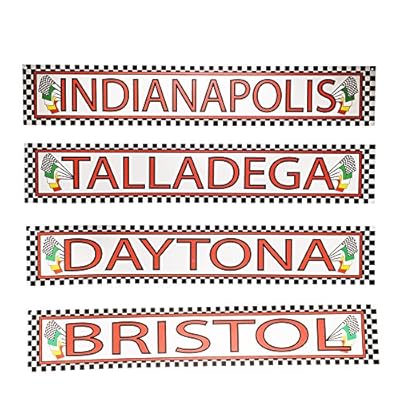 Racing Street Sign Cutouts