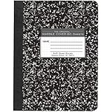 Roaring Spring Hard Cover Composition Book, 9 3/4" x 7 1/2", Graph Ruled, 80 sheets