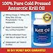 Viva Labs Krill Oil (Formerly Everest Nutrition): 100% Pure Cold Pressed Antarctic Krill Oil - Highest Levels of Omega-3s in the Industry, 1250mg/serving, 60 Capliques