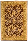 Safavieh Anatolia AN545B Hand-made Hand-spun Wool 4' x 6' Area Rug