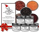Chef Cherie's Exotic Peppers Spice Gift Set - 5 - 2 Oz. Tins