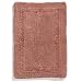 Ruia Home Organic Cotton Reversible Bath Rug, Terracotta